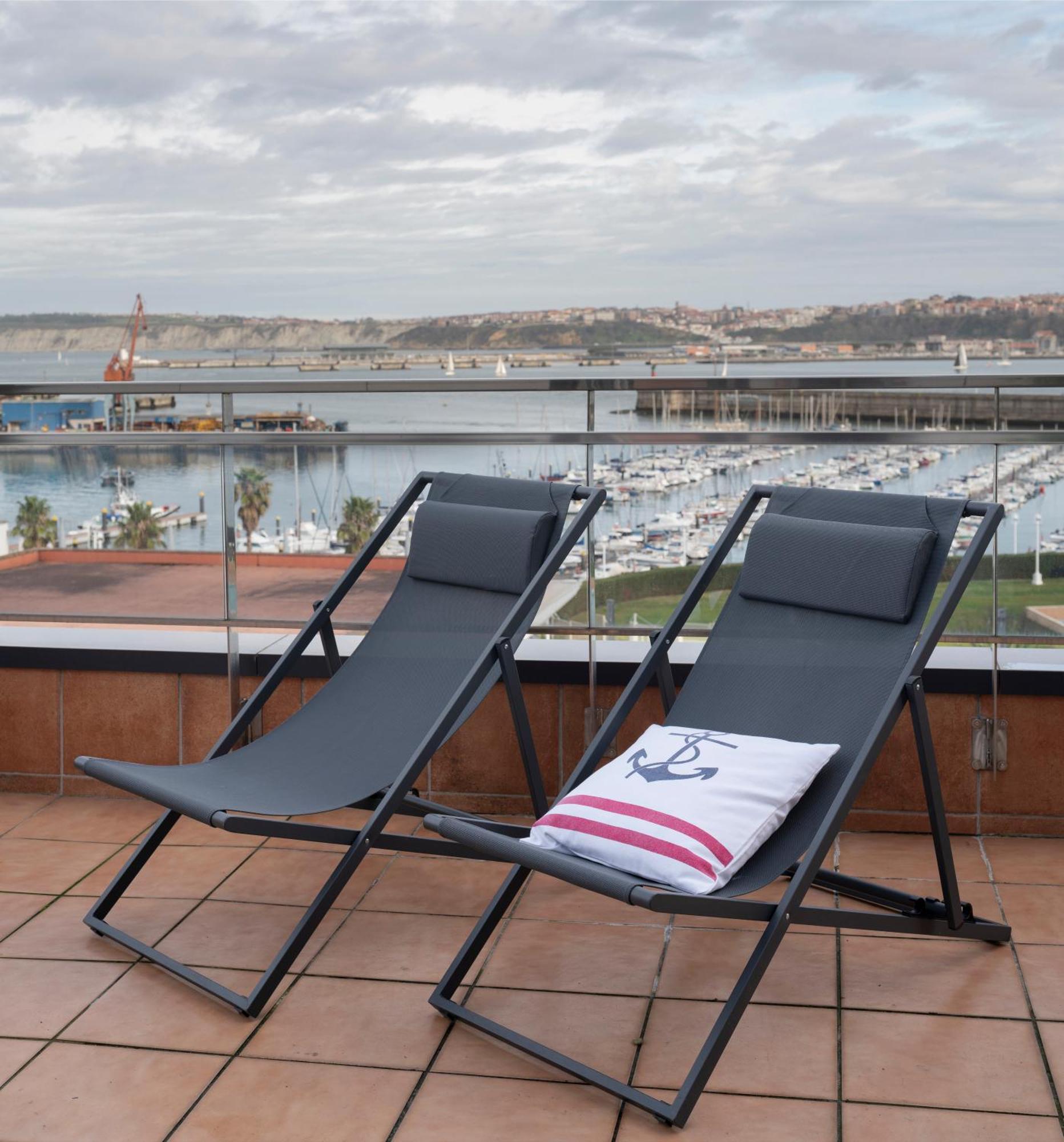 Atico Lujo Costa Vasca Bilbaoterraza Mar Jacuzi Apartment Santurtzi Exterior photo